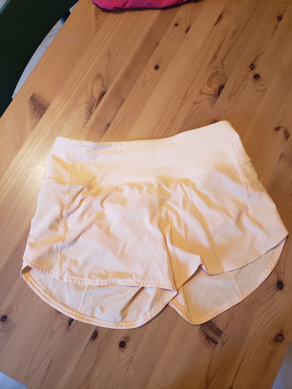 lululemon athletica Pale Peach Performance Short - SIZE 8
